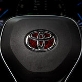 Topographical Map Steering Wheel Decal for Toyota Models 2007-2024