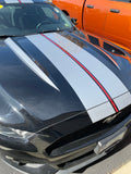 Hood Spear Decals for 2015 - 2021 Ford Mustang