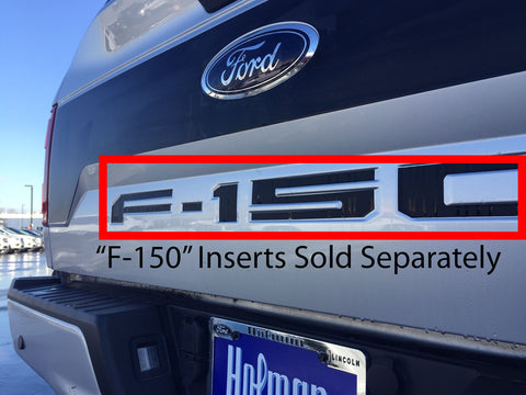 Rear Tailgate Center Insert for 2019 Ford F-150
