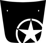 Military Star Hood Decal Cover for 2017-2021 Jeep Compass