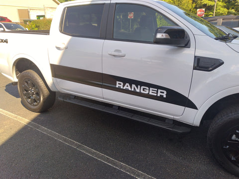 Side Rocker Decals for 2019-2024 Ford Ranger (x2)