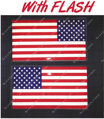  The 3x5 Bloody Splatter 3M Reflective American Flag