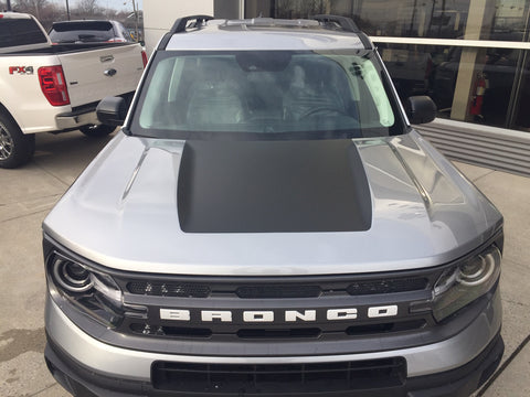 Hood Decal Cover for 2021 Ford Bronco Sport