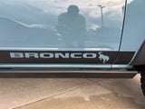 Rocker Stripe Decals for 2021-2023 Ford Bronco (x2)