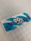 90's Baby: 8" JDM Decal Slap Sticker