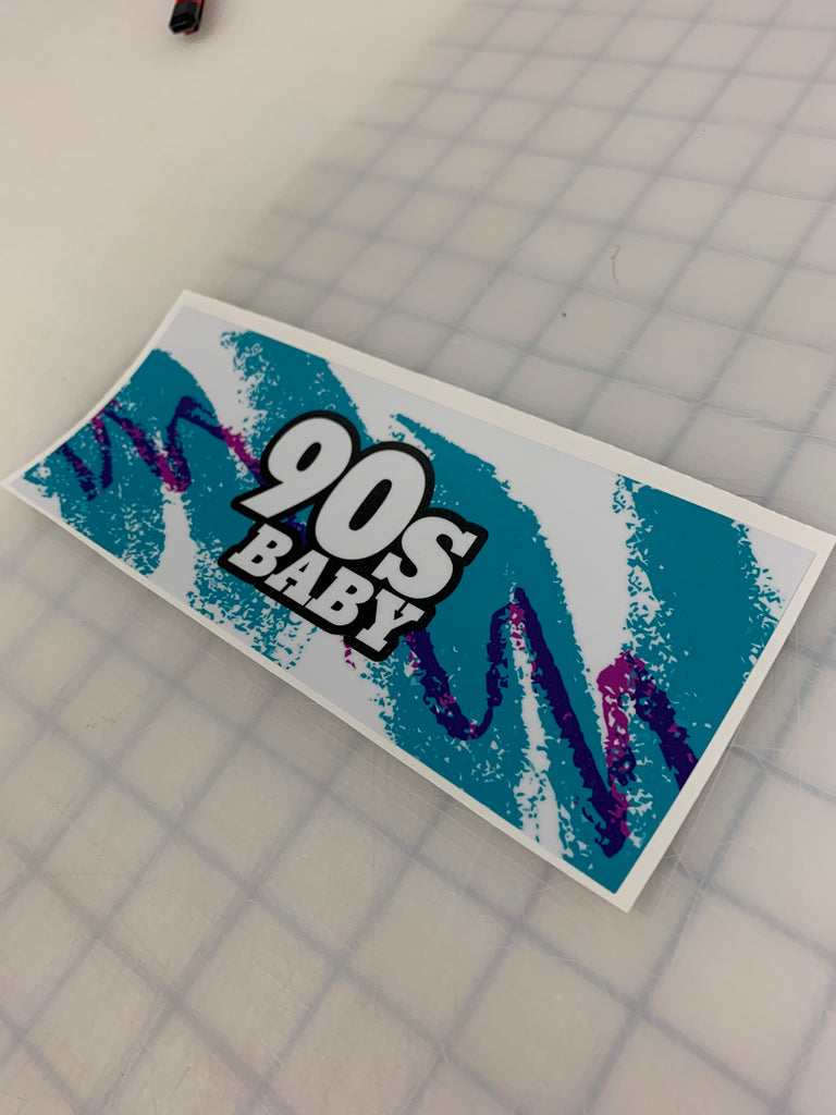 90s Baby Sticker