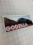 Godzilla GTR: 8" JDM Slap Sticker Decal