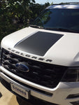 FORD EXPLORER 2016 - 2017: All Models Wrap HOOD Decal Cover GRAPHIC