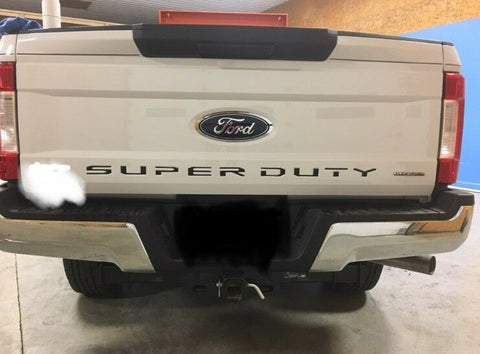 Tailgate "Super Duty" Word Decal Inserts for 2017-2019 Ford F250-550