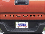 Tailgate Word Insert Decal for 2015-2022 Toyota Tacoma